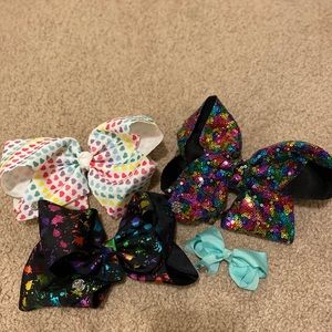 JoJo Siwa Bows - bundle of 5!